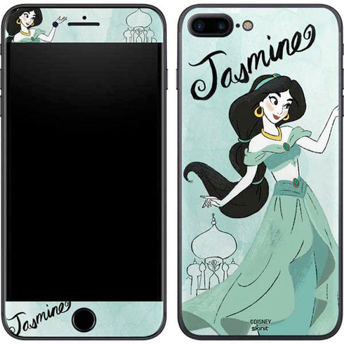 Disney Princess Jasmine Art iPhone 8 Plus Skin